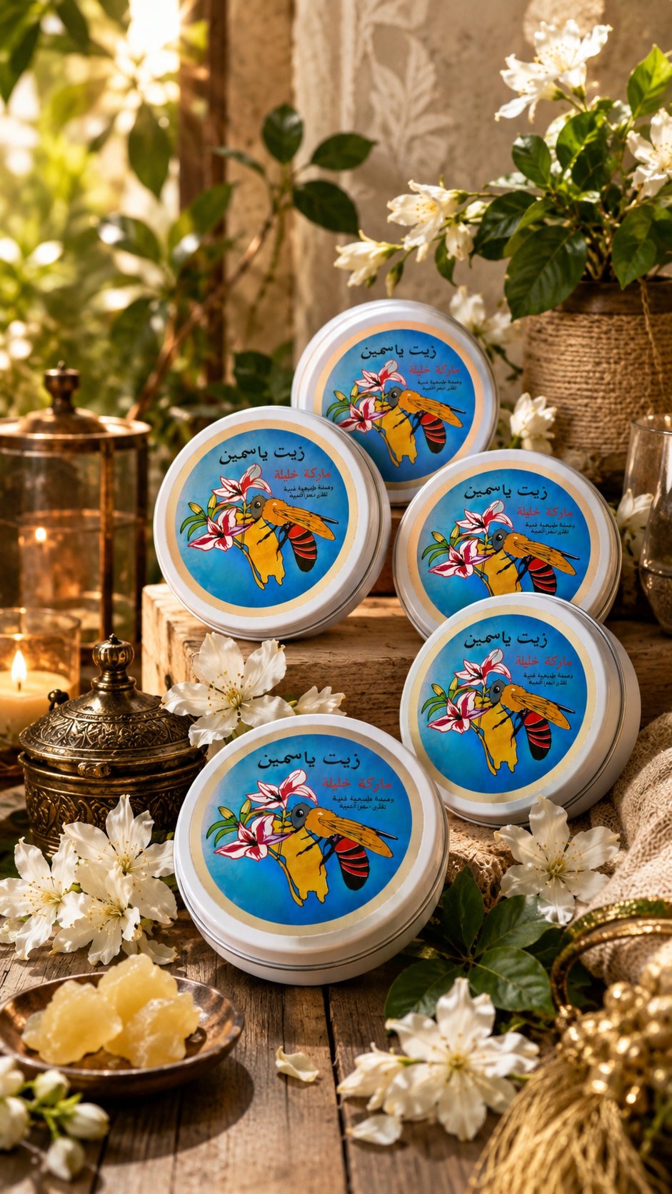 Cire de Tunisie - Odeur Jasmin