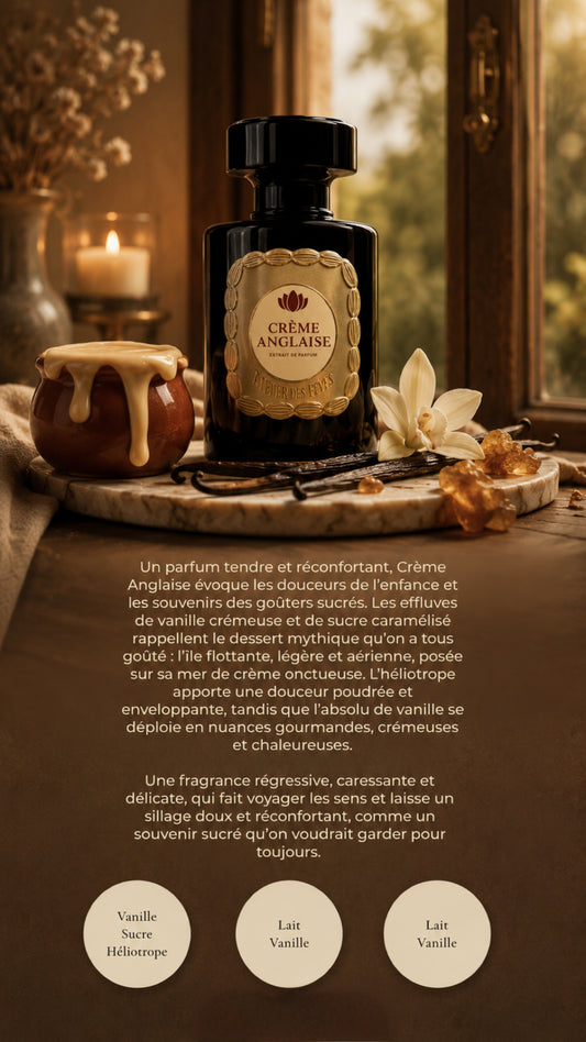 Atelier des Fèves - Crème Anglaise