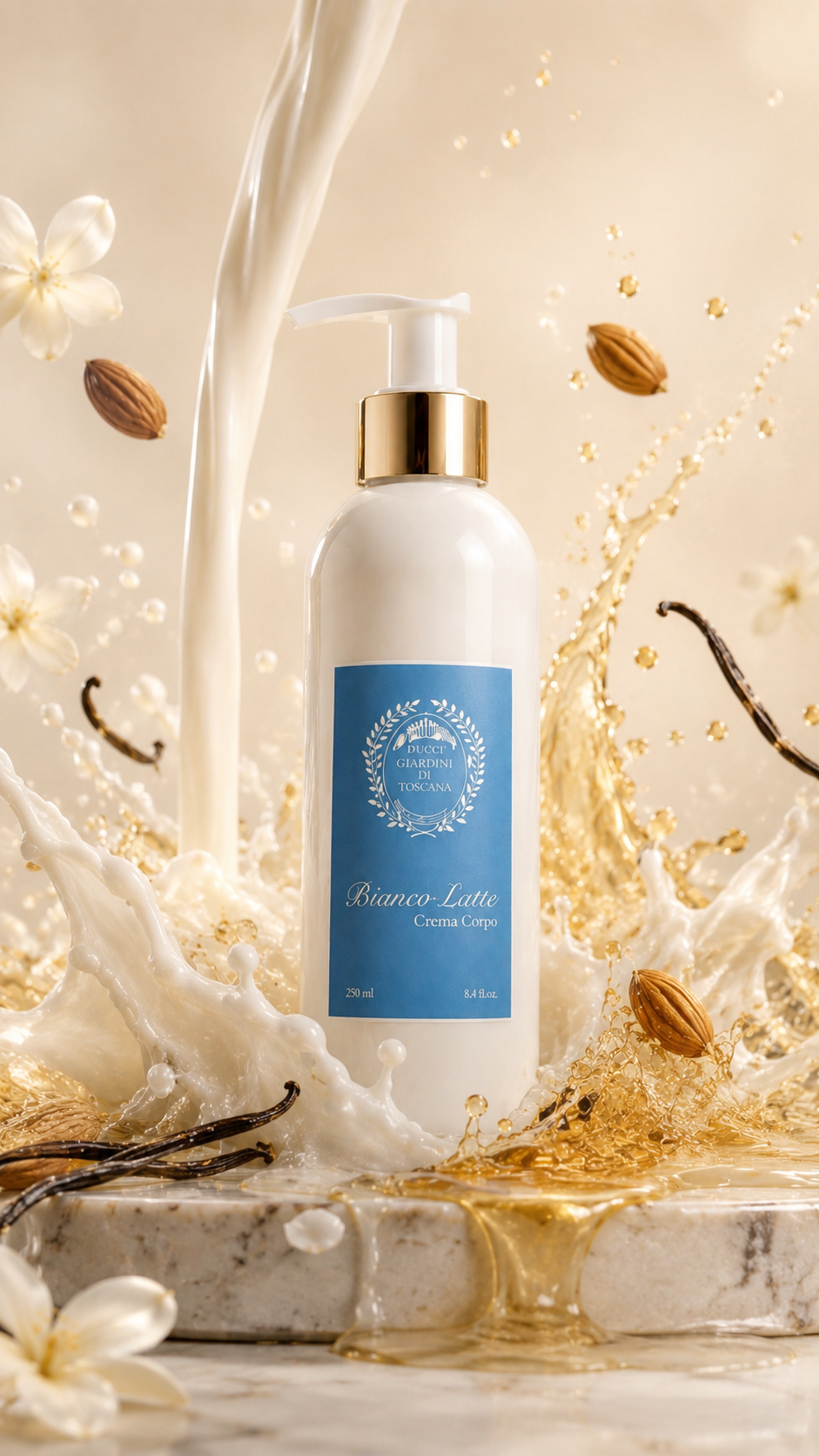Giardini di Toscana - Bianco Latte - Crème pour le corps