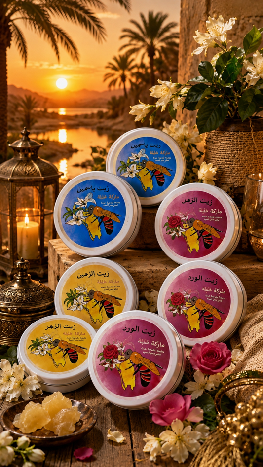Trio - Cire de Tunisie  Jasmin/Rose/Fleur d’Oranger